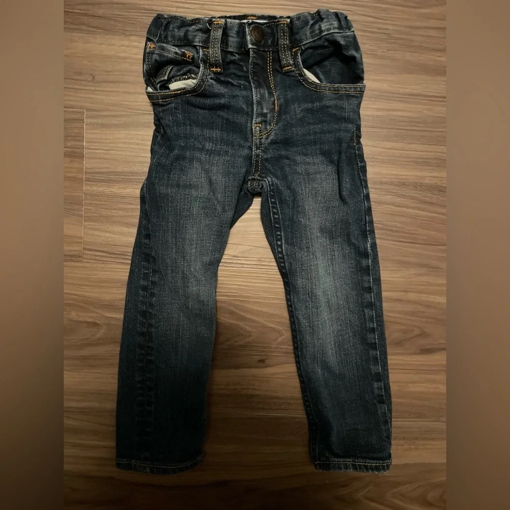 GAP Kids Skinny Fit Dark Blue Denim Jeans size 2 years